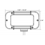 5" EVO PRIME LED BAR BLACK TWO 10-WATT LED'S 40 DEGREE WIDE BEAM